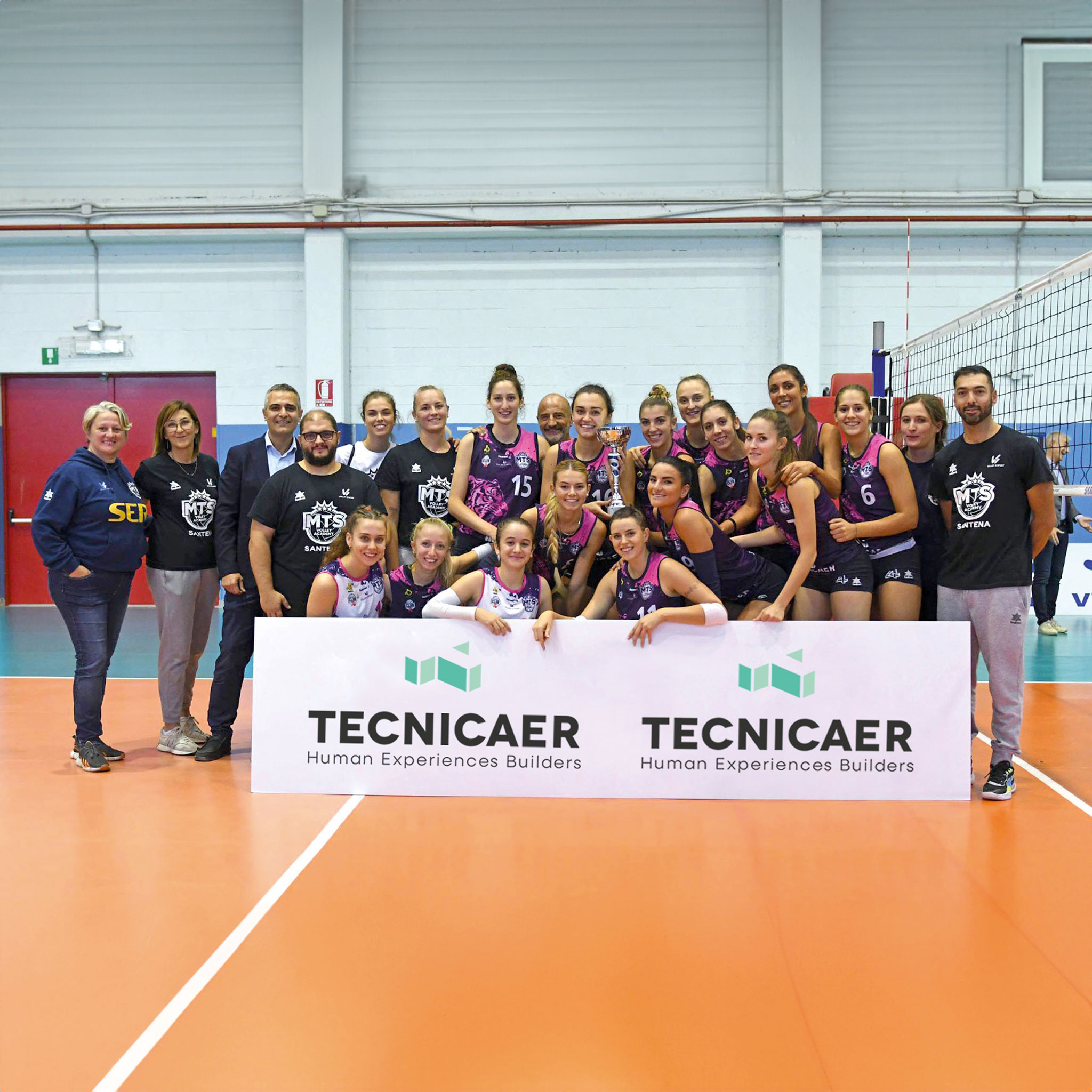 Tecnicaer House Of Sports - sponsor of MTS Volley Santena